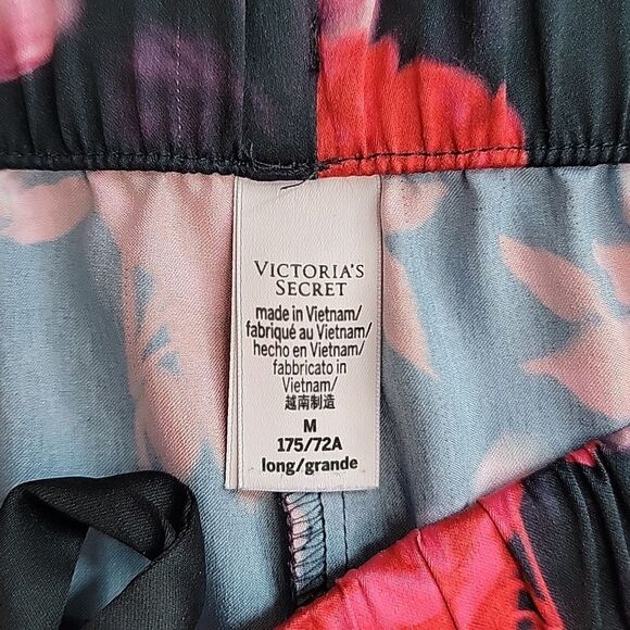 Victoria's Secret red rose print pajama bottom seperates Women's Size M - Picture 6 of 10